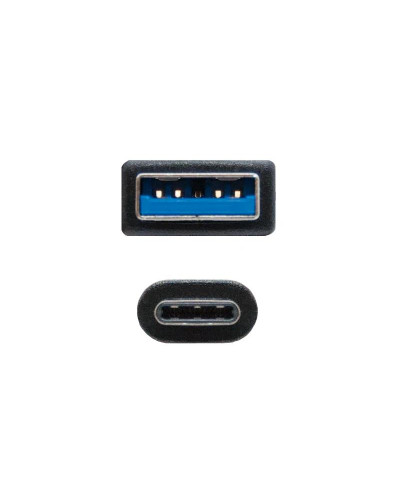 Nanocable Cable USB 3.1 Gen2 USB-C/M-A/M 2M