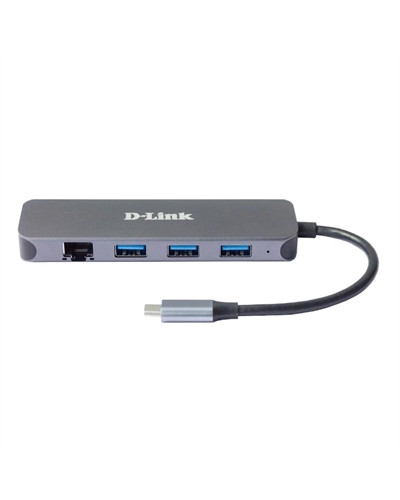 D-Link DUB-2334 5-in-1 USB-C Hub GbE/PD