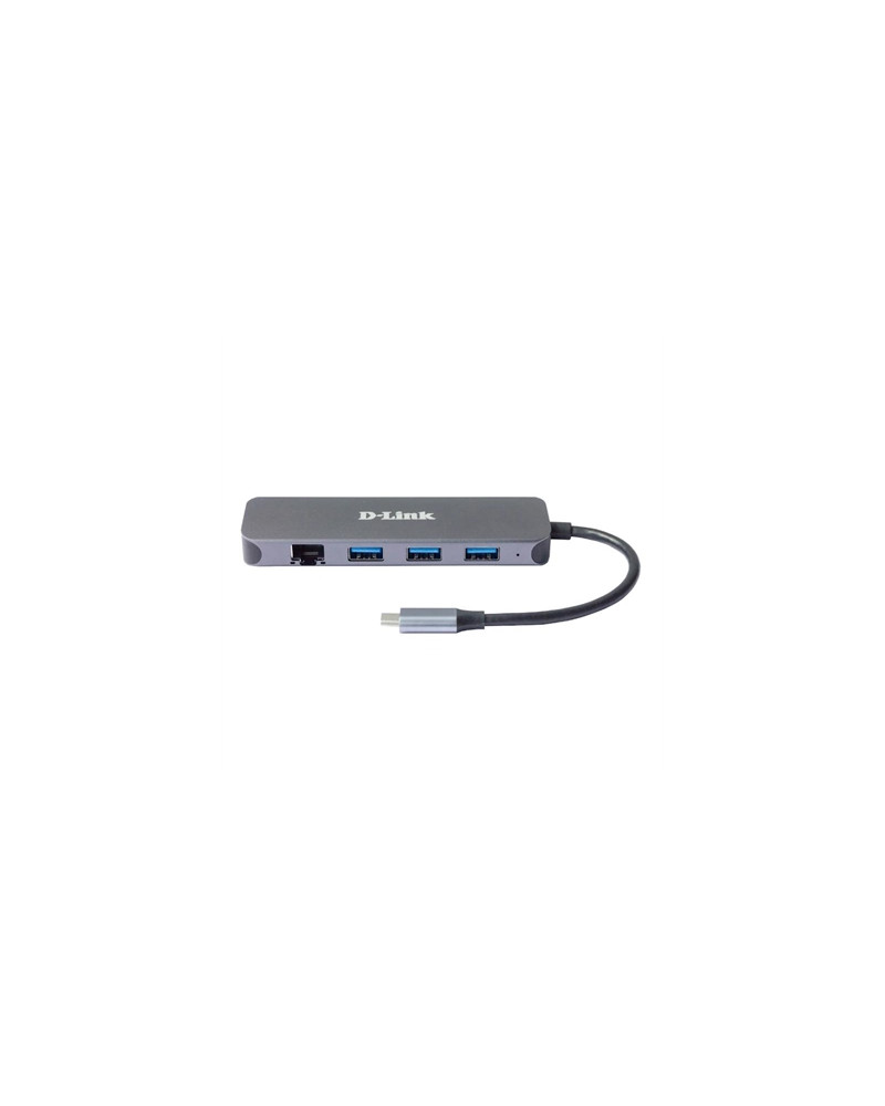 D-Link DUB-2334 5-in-1 USB-C Hub GbE/PD