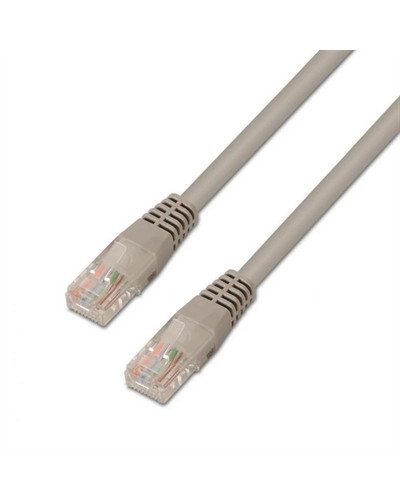 Aisens Latiguillo RJ45 CAT.6 UTP 1.0m Gris Cobre