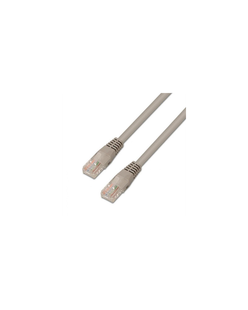 Aisens Latiguillo RJ45 CAT.6 UTP 1.0m Gris Cobre