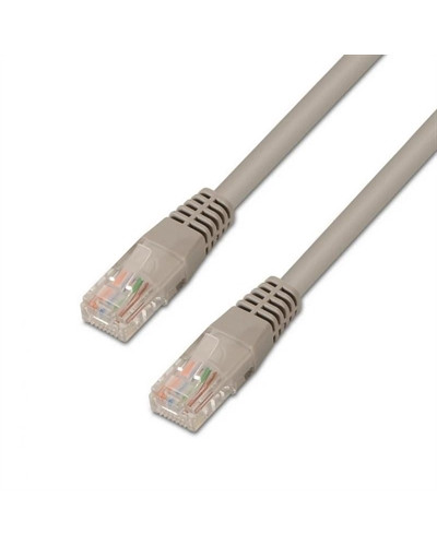 Aisens Latiguillo RJ45 CAT.6 UTP 50cm Gris Cobre