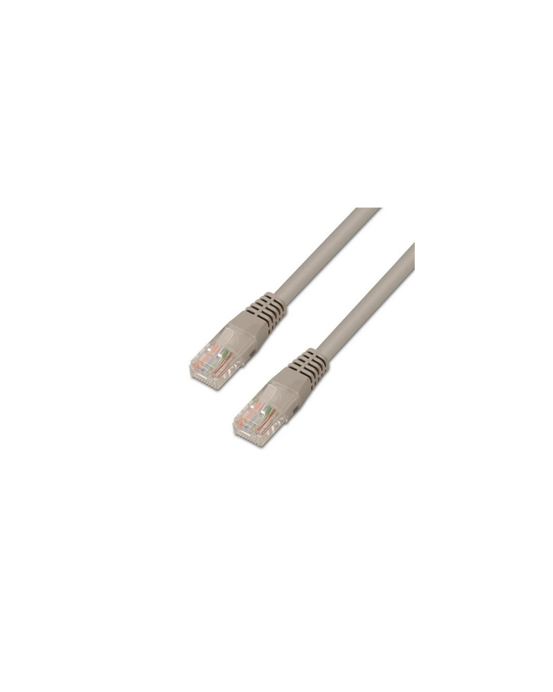 Aisens Latiguillo RJ45 CAT.6 UTP 2.0m Gris Cobre