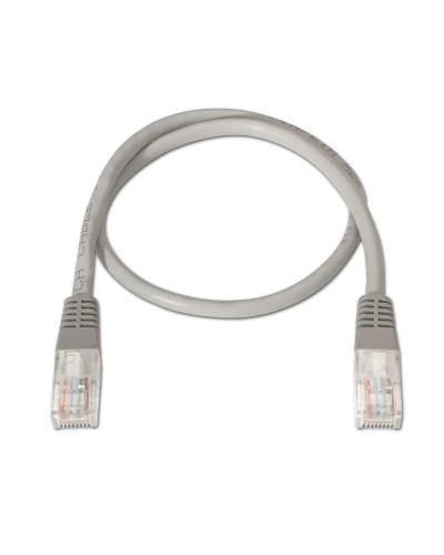 Aisens Latiguillo RJ45 CAT.6 UTP 2.0m Gris Cobre