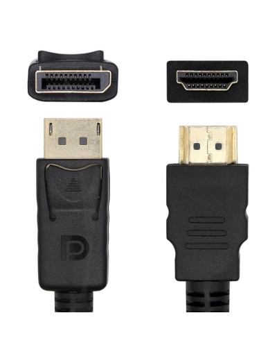 Aisens Cable Conversor Displayport/M-HDMI/M, 2.0m