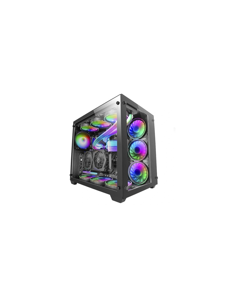 MARS GAMING Torre E-ATX MCV3 PREMIUM XXL BLACK