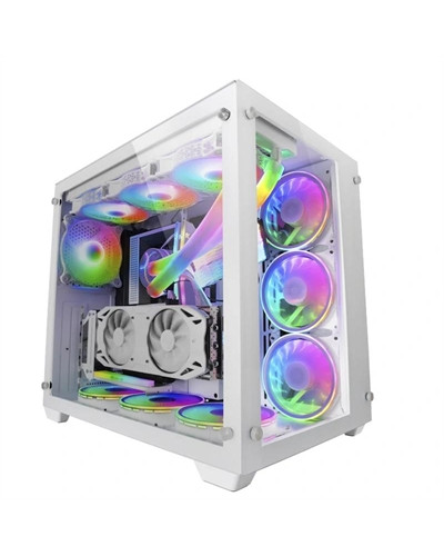 MARS GAMING Torre E-atx MCV3 PREMIUM XXL WHITE