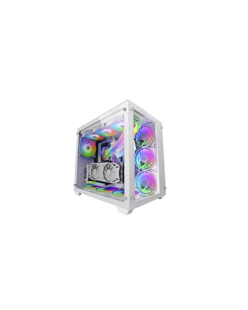 MARS GAMING Torre E-atx MCV3 PREMIUM XXL WHITE