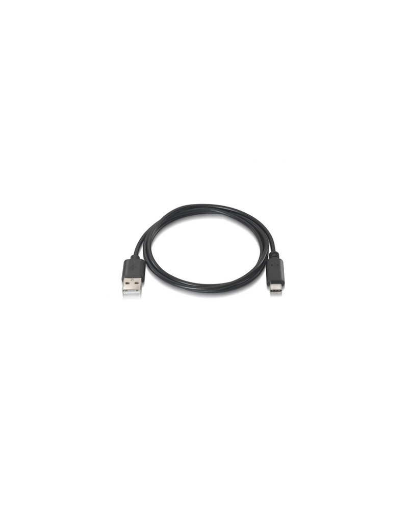 Aisens Cable USB 2.0 3A USB-C/M-A/M negro 1.0m