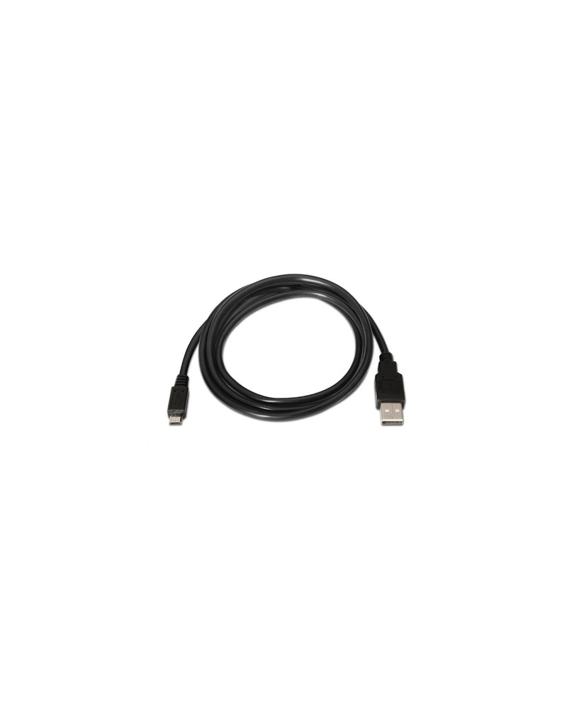 Aisens Cable USB 2.0 tipo A/M-Micro B/M negro 1.8m