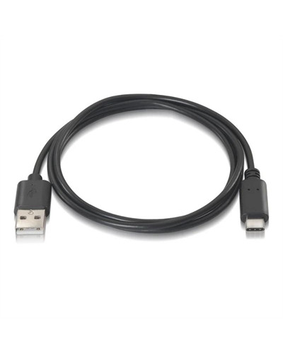 Aisens Cable USB 2.0 3A  USB-C/M-A/M negro 2.0m
