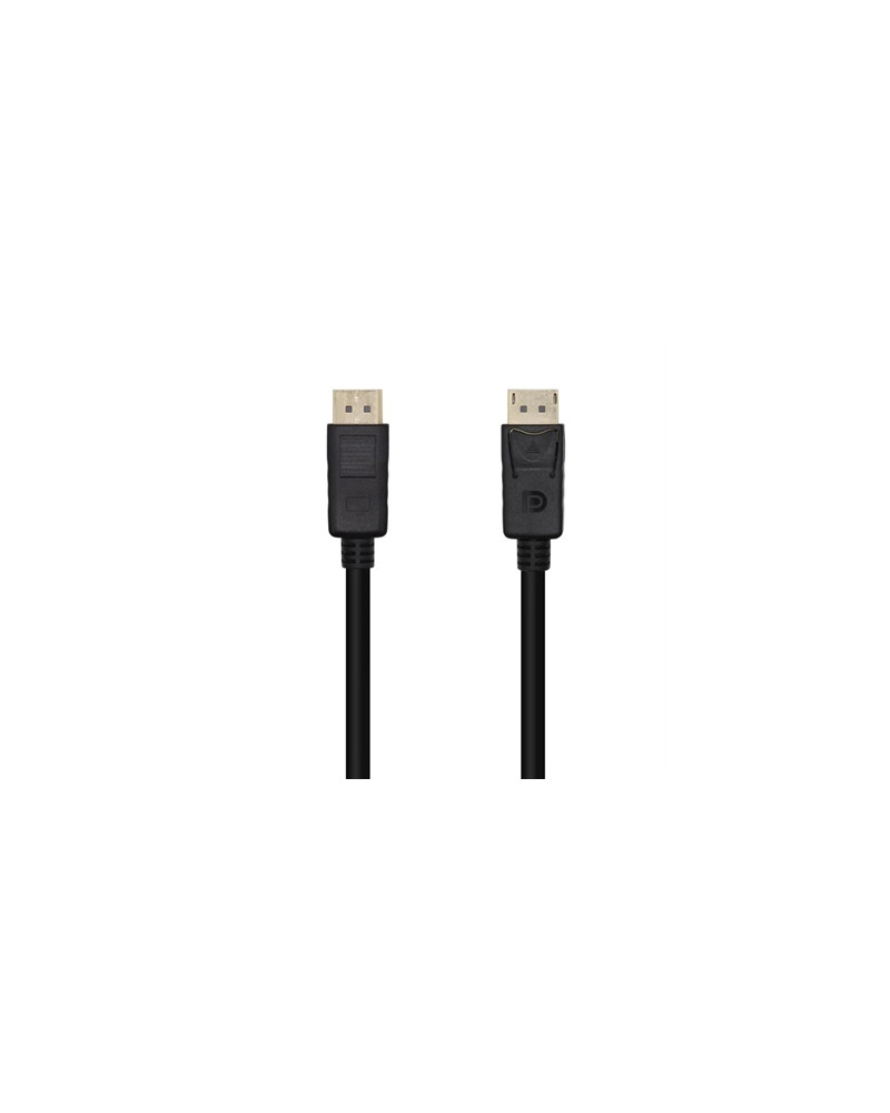 Aisens Cable DP V1.2 4K@60hz DP/M-DP/M negro 2.0m