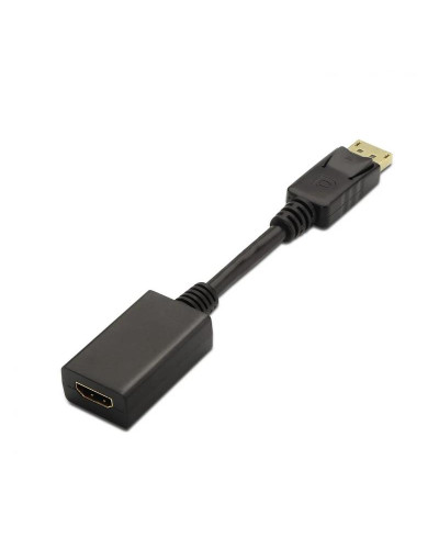 Aisens Conversor DISPLAYPORT/M-HDMI A/H negro 15cm