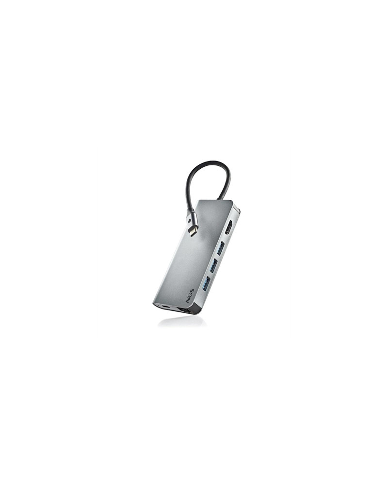 NGS Adaptador multipuerto USB-C  8 EN 1