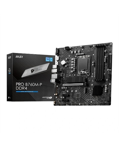 MSI Placa Base PRO B760M-P DDR4 mATX LGA1700