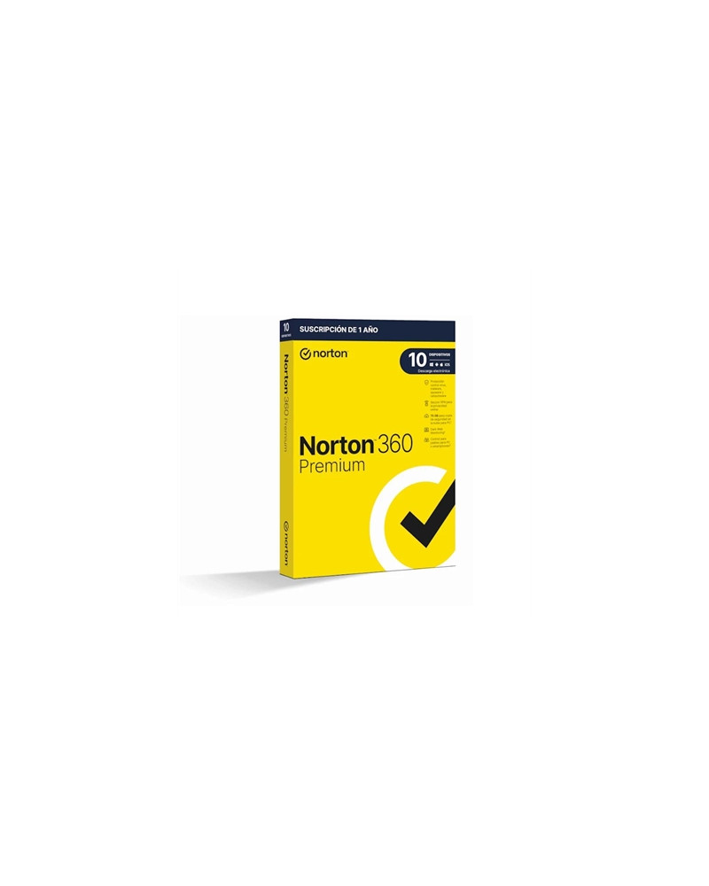 NORTON 360 Premium 75GB ES 1us 10 dispositivos 1A