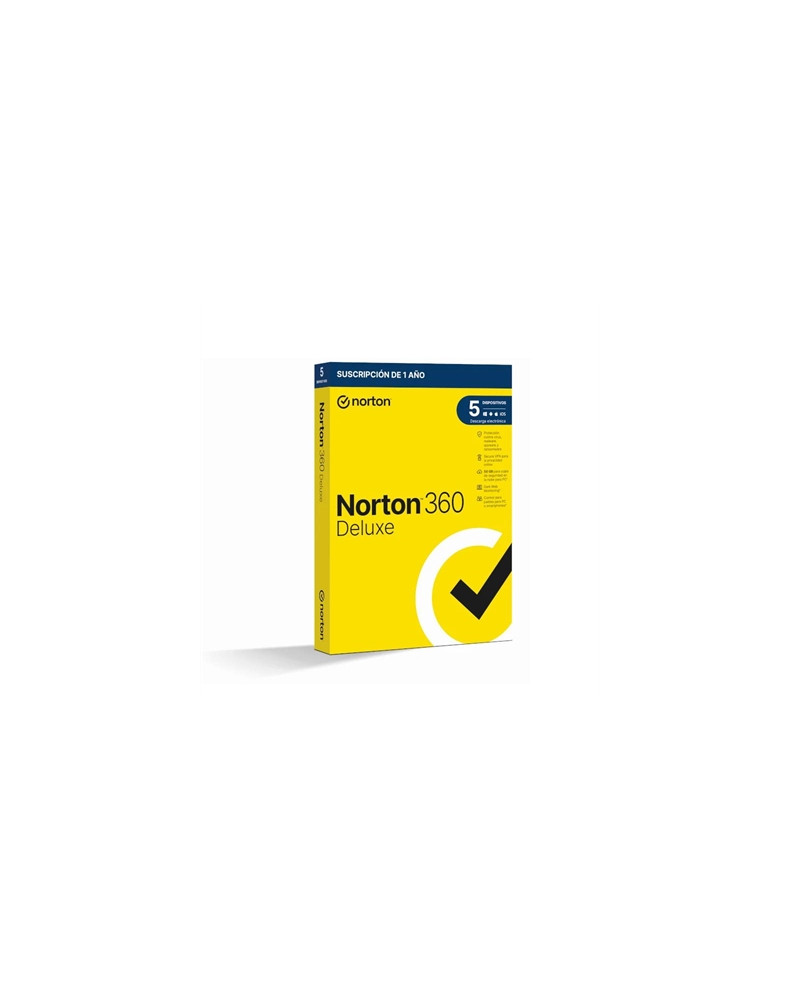 NORTON 360 Deluxe 50GB ES 1us 5 dispositivos 1A