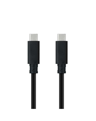 Nanocable Cable USB 3.1GEN2 5A USB-C/M-M 1,5 M