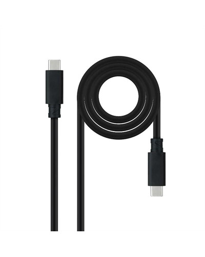 Nanocable Cable USB 3.1GEN2 5A USB-C/M-USB-C/M 2 M