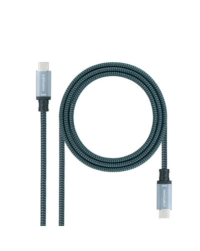 Nanocable Cable USB 3.1GEN2 5A USB-C/M-USB-C/M 2 M