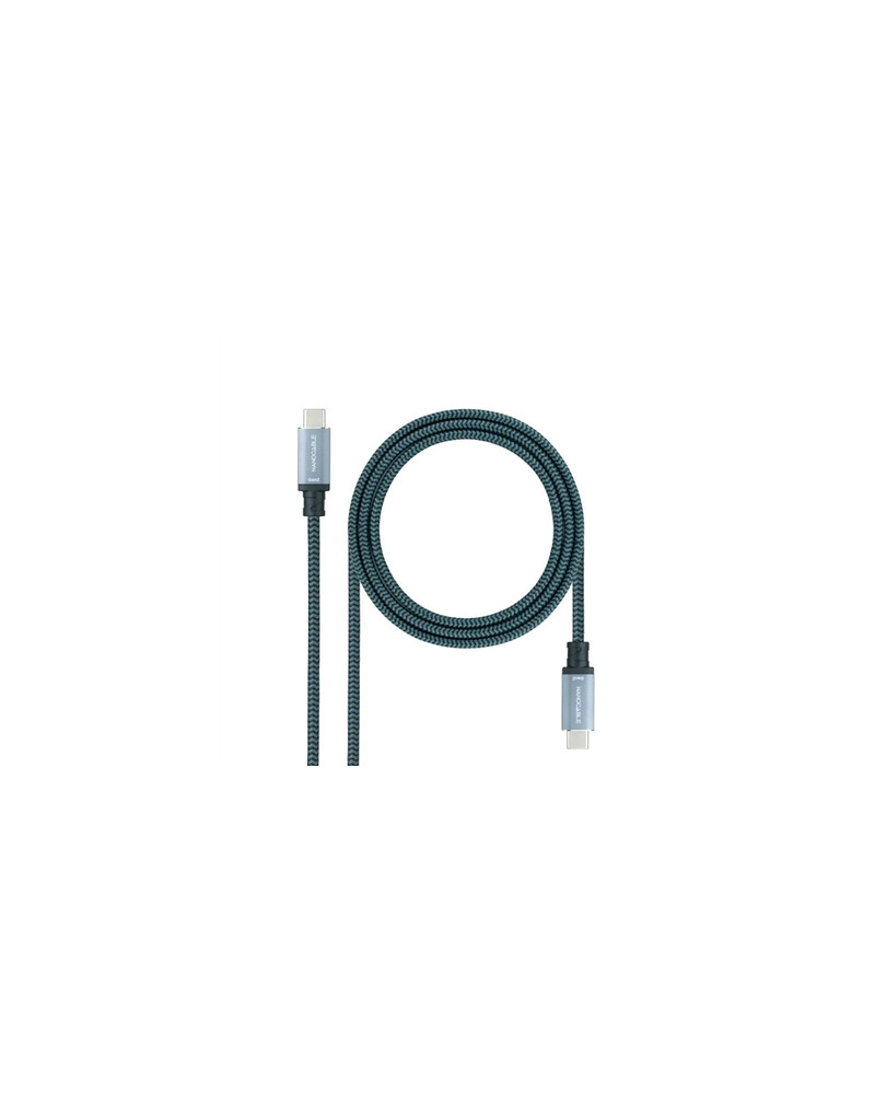 Nanocable Cable USB 3.1GEN2 5A USB-C/M-USB-C/M 2 M