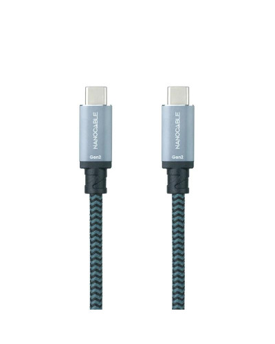 Nanocable Cable USB 3.1GEN2 5A USB-C/M-USB-C/M 2 M