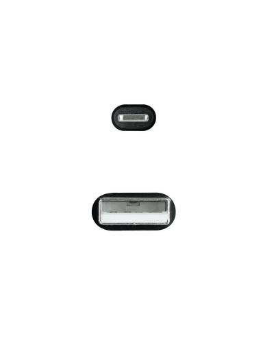 Nanocable Cable Lightining-USB A/M, Negro, 1 M