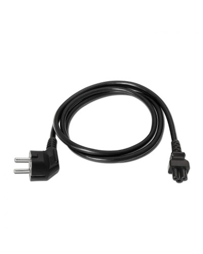 Aisens Alimentación Trébol CEE7/M-C5/H negro 1.5m