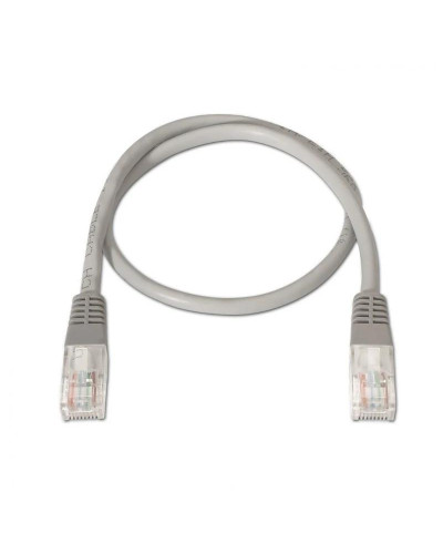 Aisens Latiguillo RJ45 CAT.5e UTP AWG24 gris 1.0m