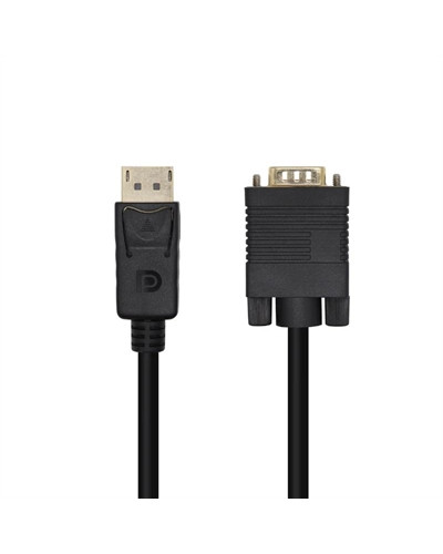 Aisens Conversor DP/M-VGA/M negro 2.0m