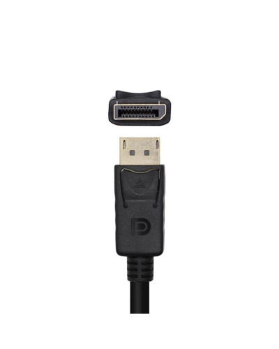 Aisens Conversor DP/M-VGA/M negro 2.0m