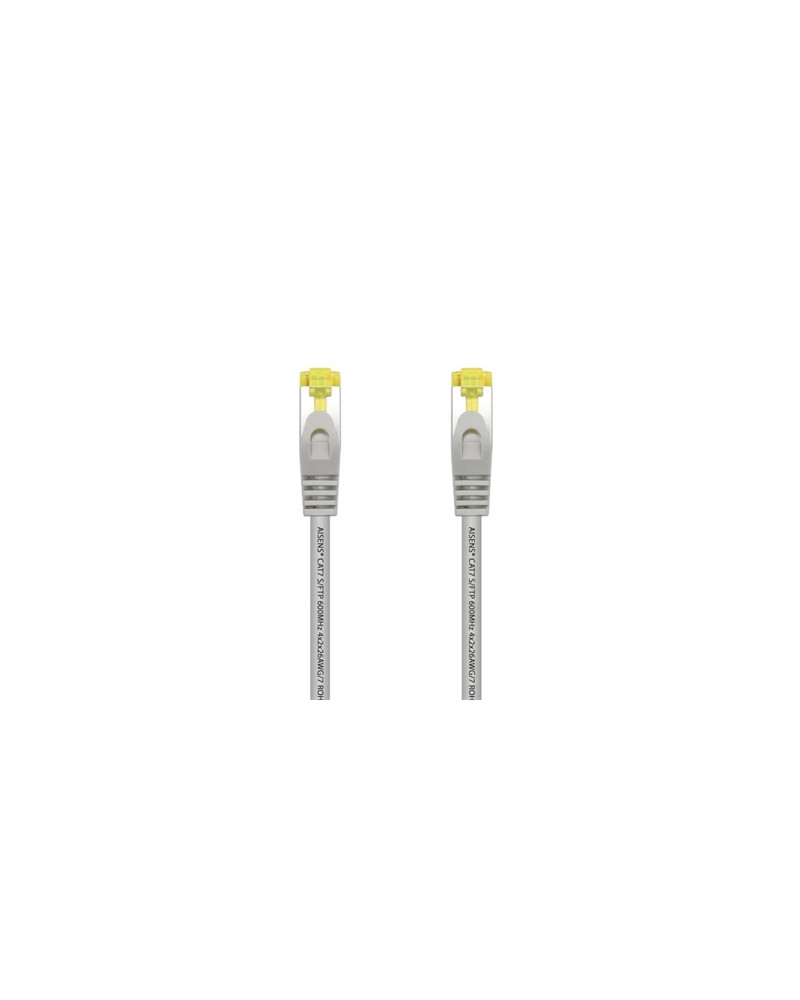 Aisens Cable RJ45 CAT.7 AWG26 gris 0.5m