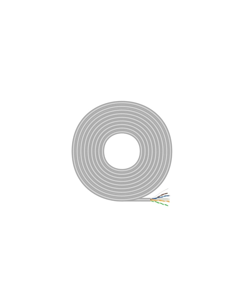 Aisens Cable RJ45 CAT.6 UTP AWG23 CCA gris 100m