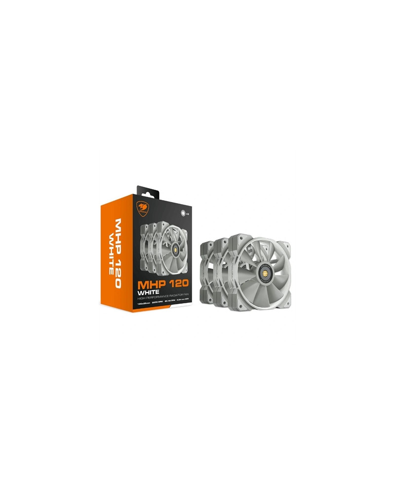 Cougar Ventilador Mhp 120 White Pack 3