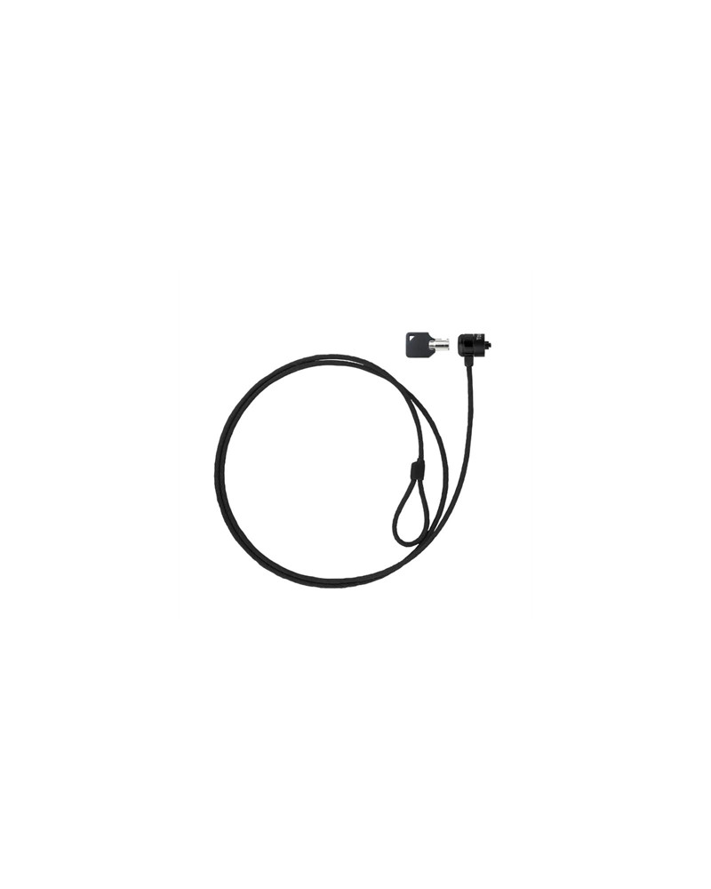 Tooq Cable de seguridad con llave portátiles Gris