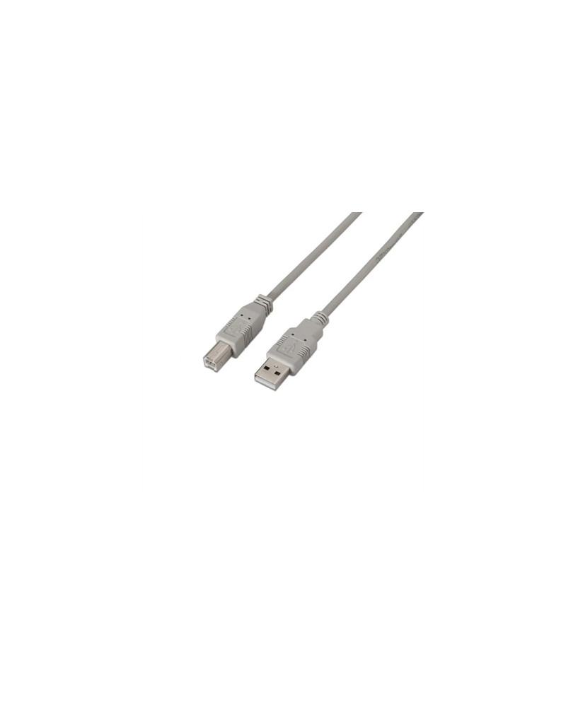 Aisens Cable USB 2.0 impresora A/M-B/M beige 1.8m