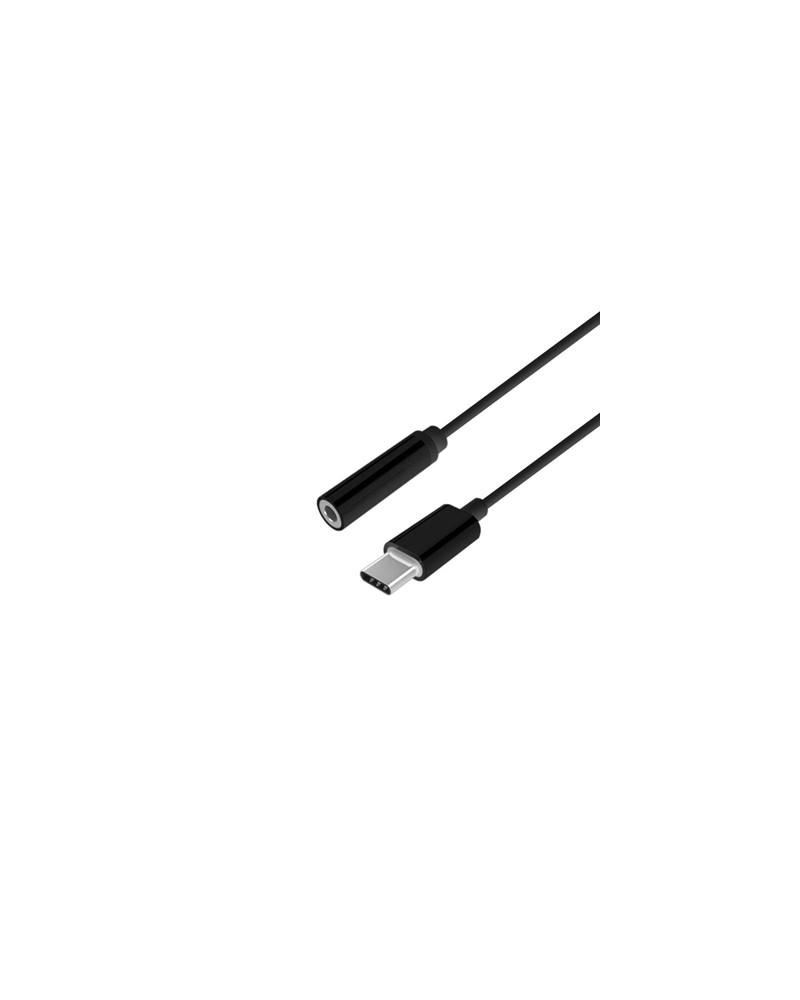 Aisens Conversor USB C/M-JACK 3.5/H negro 15cm