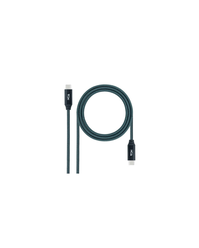 Nanocable Cable USB 3.2 Gen2x2 100W 4K USB-C 1m