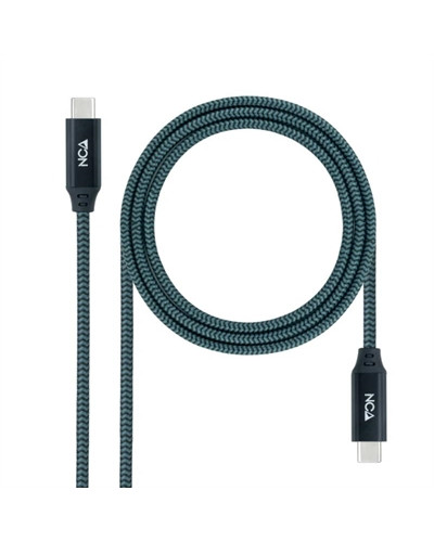 Nanocable Cable USB 3.2 Gen2x2 100W 4K USB-C 2m