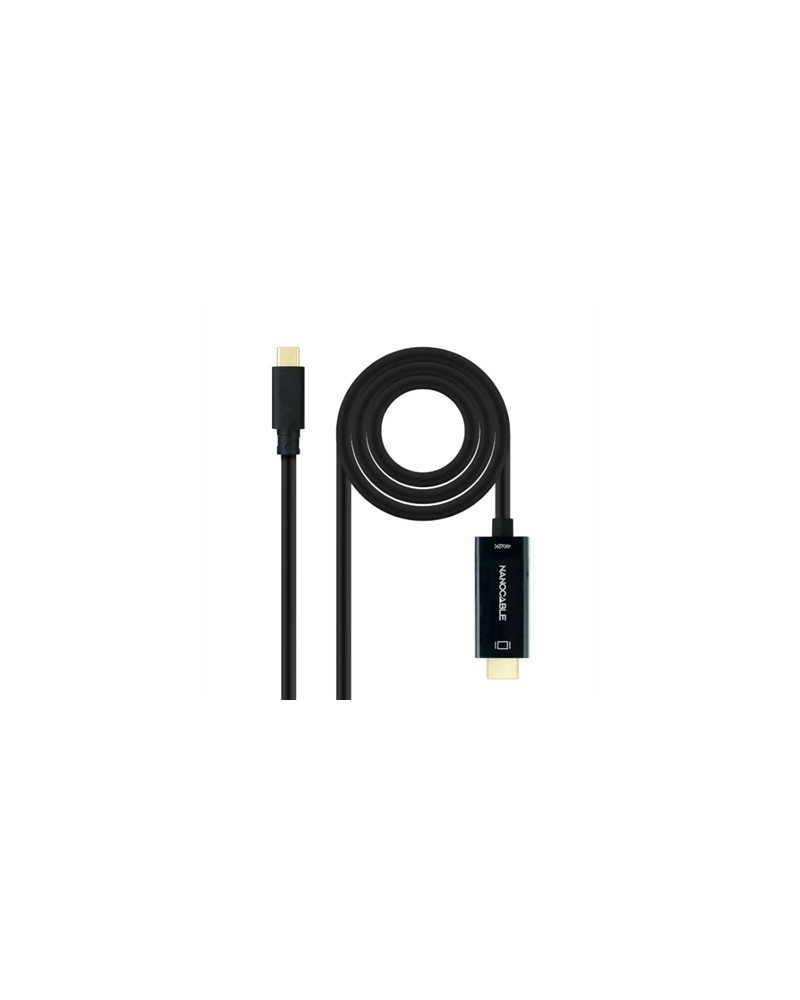 Nanocable Conversor USB-C a HDMI 1.4 4K@30HZ 1.8 m