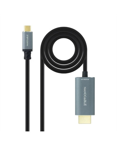 Nanocable Conversor USB-C a HDMI 2.1 8K@60HZ 1.8m