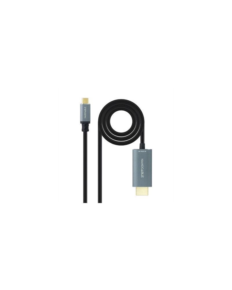 Nanocable Conversor USB-C a HDMI 2.1 8K@60HZ 1.8m