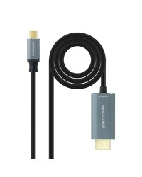 Nanocable Conversor USB-C a HDMI 2.1 8K@60HZ 1.8m