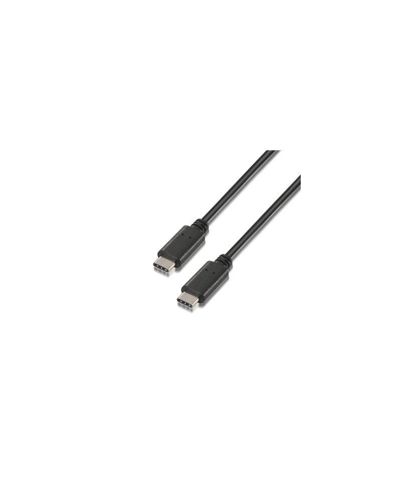 Aisens Cable USB 2.0 3A C/M-C/M Negro 2.0M