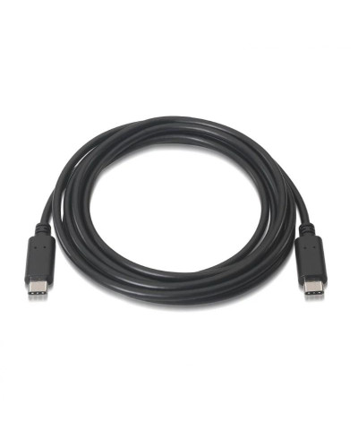 Aisens Cable USB 2.0 3A C/M-C/M Negro 2.0M