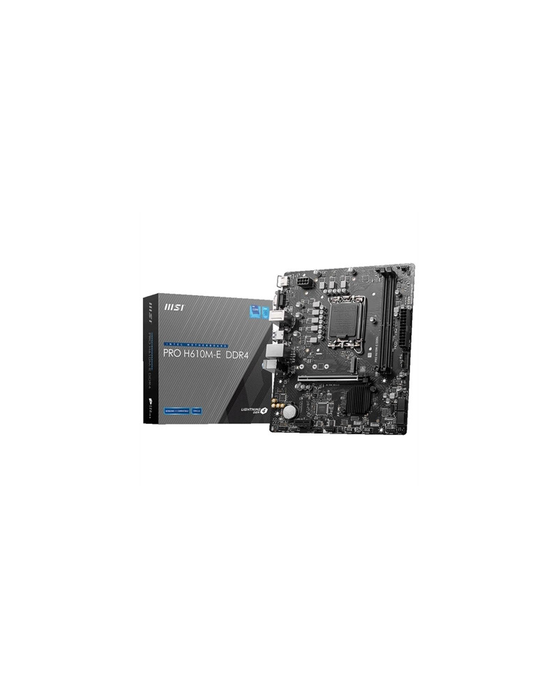 MSI Placa Base PRO H610M-E DDR4 mATX 1700