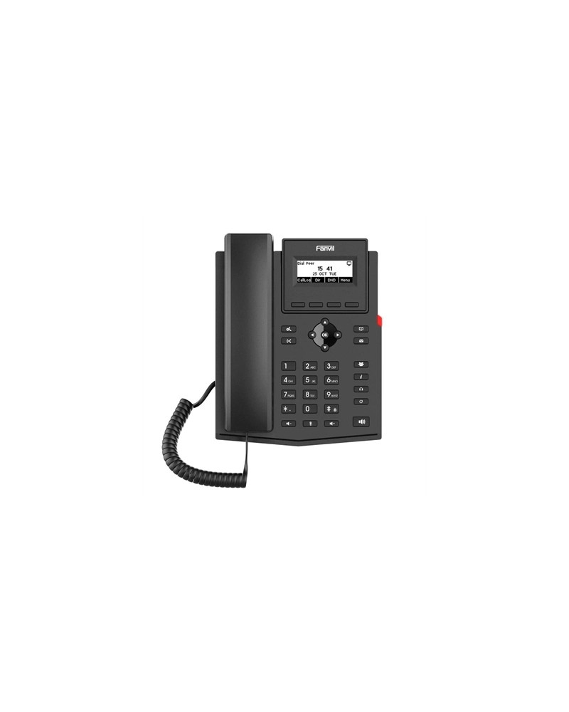Fanvil X301P, 2 líneas SIP, con PoE, sin PSU