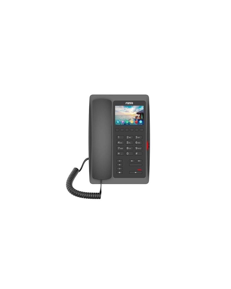 Fanvil H5 Hotel Teléfono IP, con PoE, WiFi 2.4G Ne