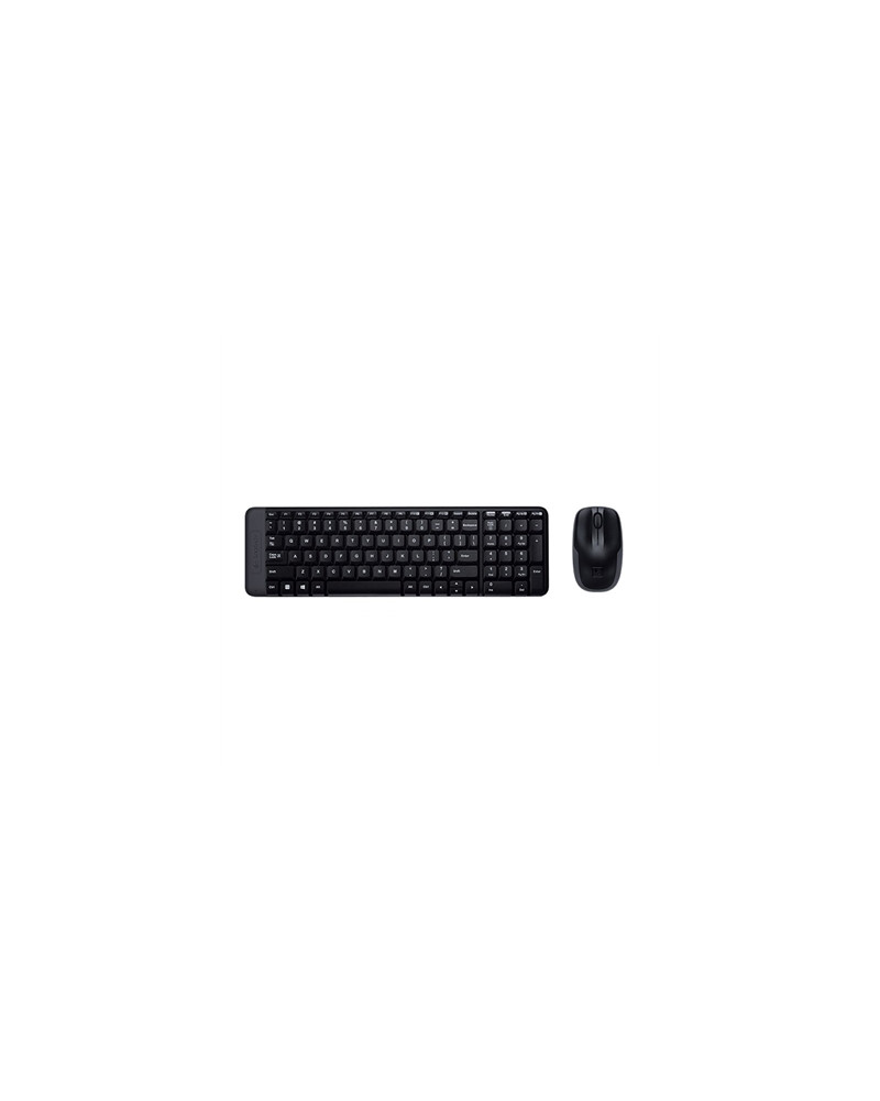 Logitech MK220 Teclado +Ratón Inalambrico 2.4GHz