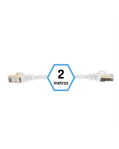 iggual Latiguillo CAT7 SFTP LSZH 2 metros blanco
